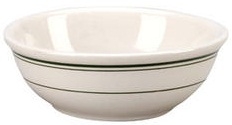 Del Mar Green Nappie Bowl, 5.875 inch -- 36 per case