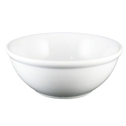 Vertex China Argyle and Catalina Collection Porcelain White Nappie Bowl, 14 Ounce -- 36 per case.