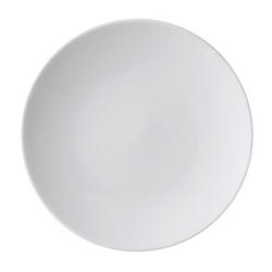 Ventana White Round Plate -- 36 per case.