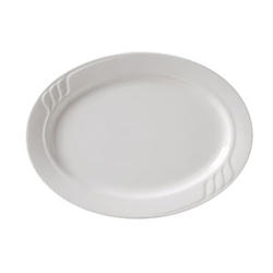 Vertex China Sausalito Collection Oval Platter, 11 3/4 Inch -- 12 per case.