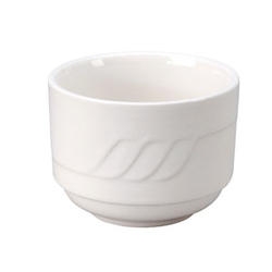Vertex China Sausalito Collection Stacking Bouillon Cup, 8 Ounce -- 36 per case.