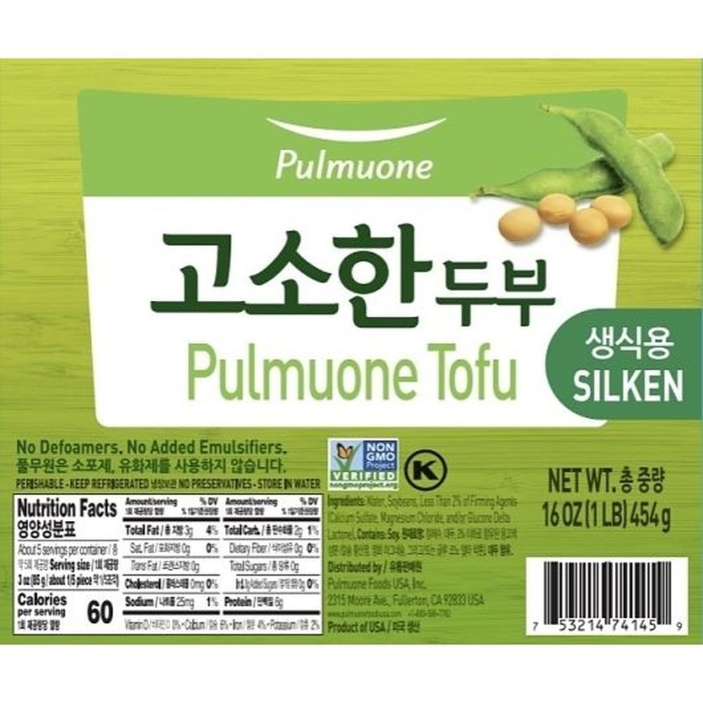 Pulmuone All Natural Silken Tofu, 12 Pound