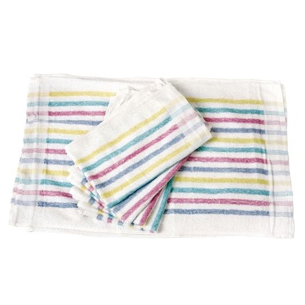 Chef Revival Multi Stripe Towel, 15 x 26 inch -- 12 per case