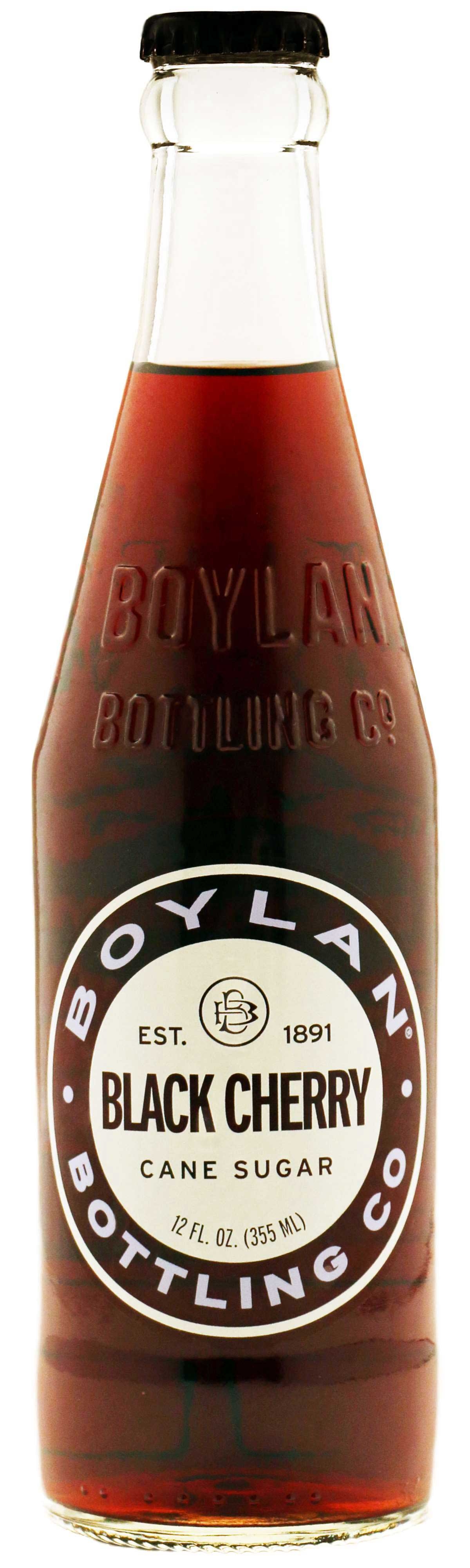 Boylan Bottling Black Cherry Drink, 12 Fluid Ounce -- 24 per case.