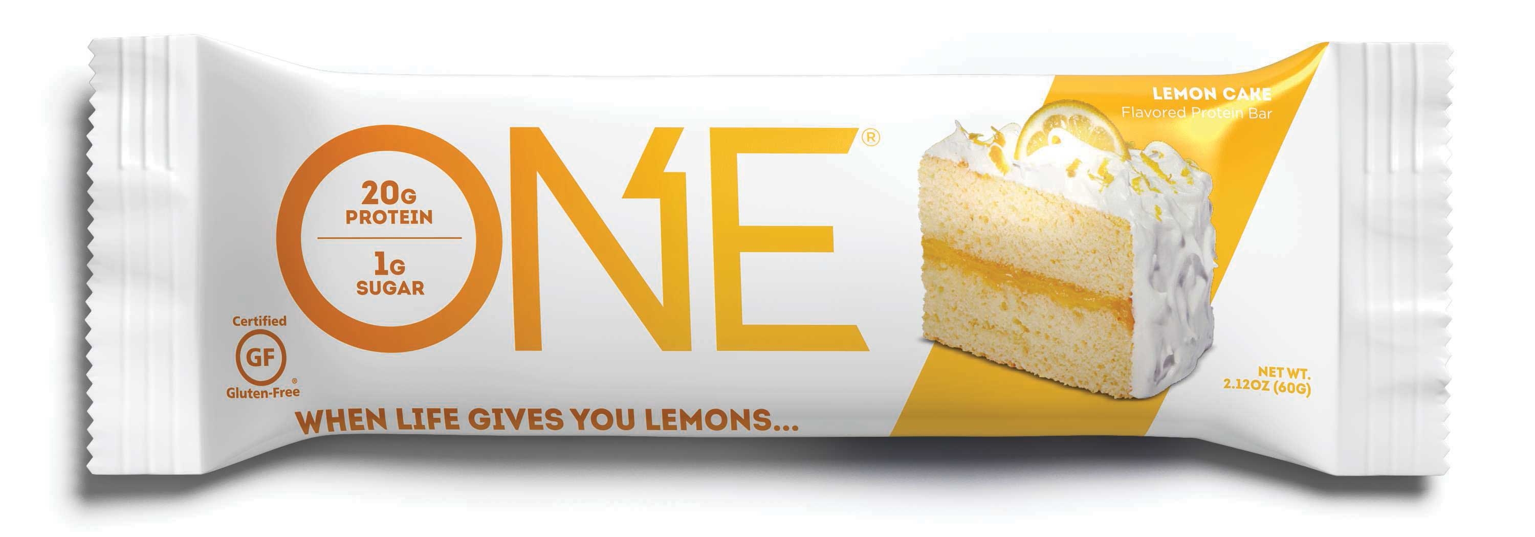 One Lemon Cake Bar, 2.12 Ounce - 12 count per pack -- 6 packs per case