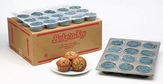 Bake N Joy Pistachio Flavored Nut Muffin Batter, 6.25 Ounce -- 75 per case.