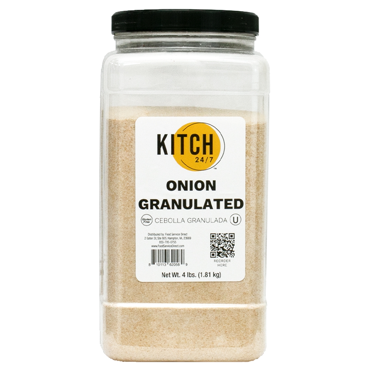 KITCH 24/7 Onion Granulated, 4 Pound