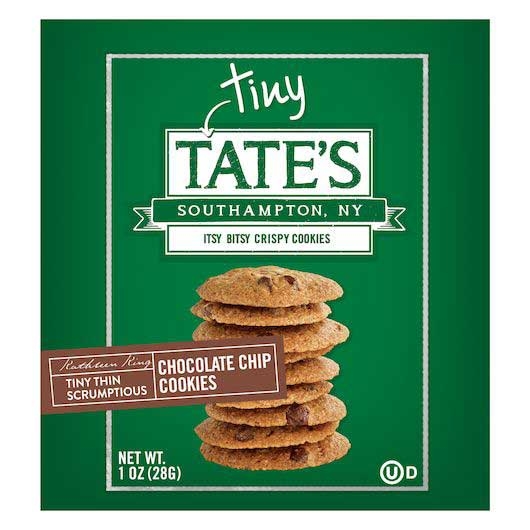 Tates Bake Shop Tiny Chocolate Chip Cookie, 1 Ounce -- 24 per case