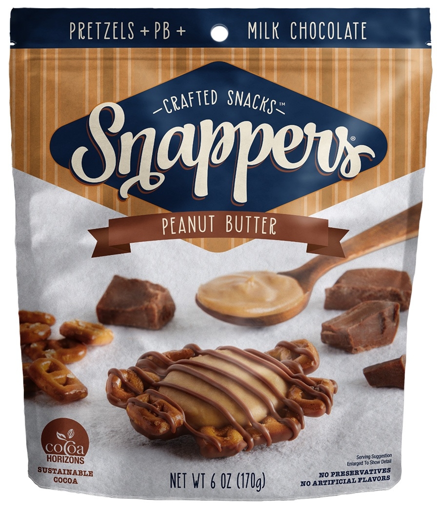 Snappers Individually Wrapped Snacks - Display -- 30 per case.