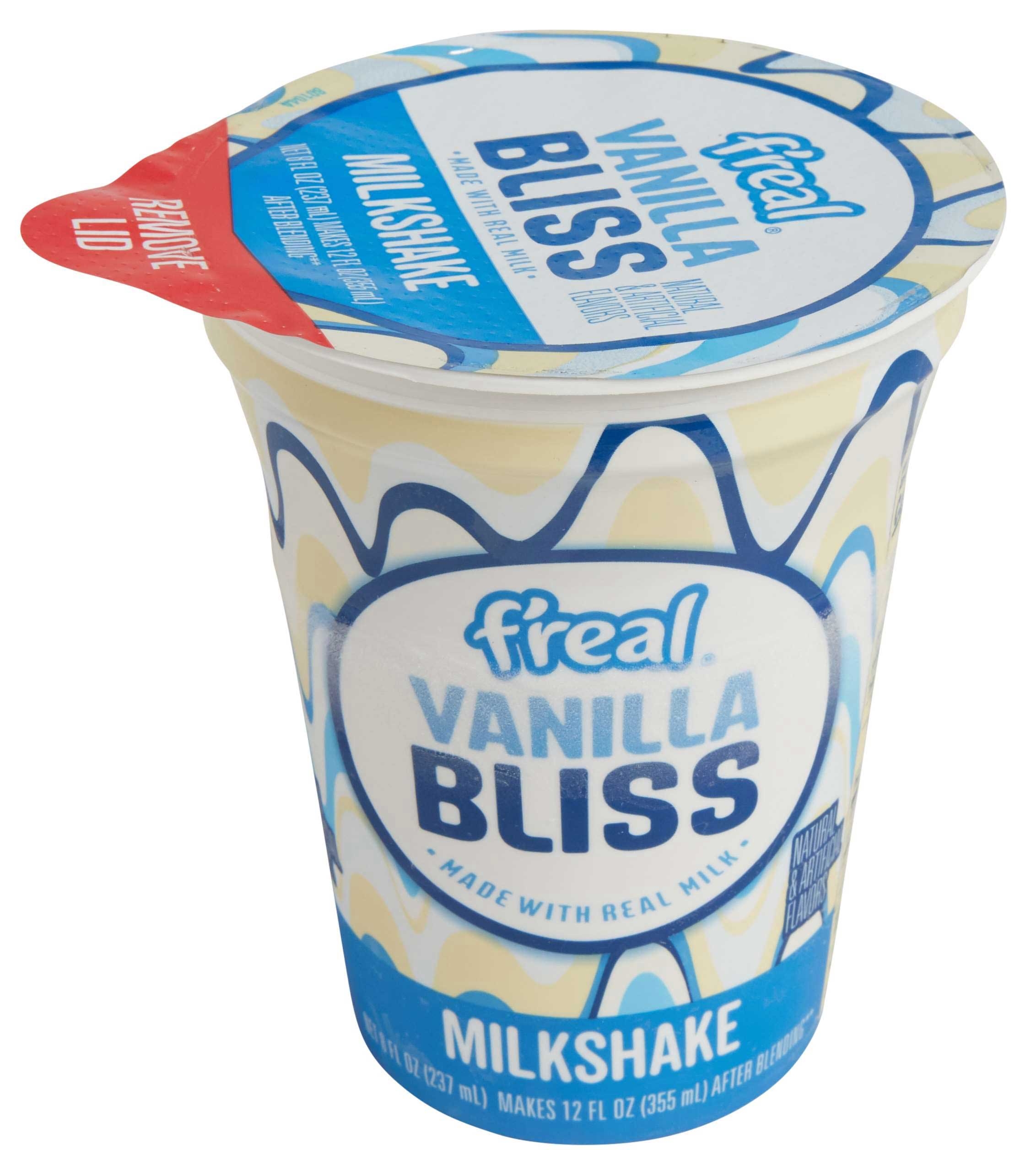 Freal Vanilla Bliss Milkshake, 8 Fluid Ounce -- 12 per case