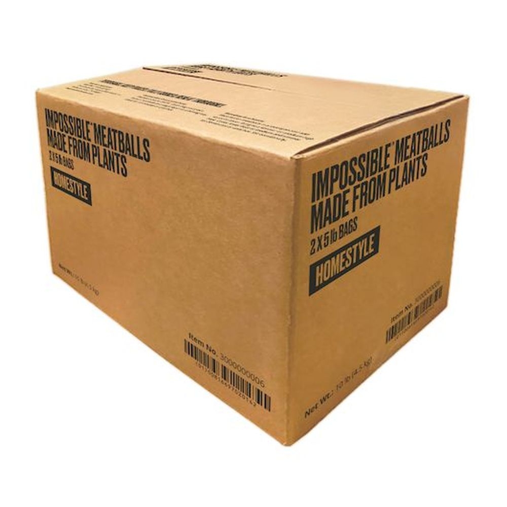 Impossible Burger Plants Meatball, 5 Pound Bag -- 2 bags per case