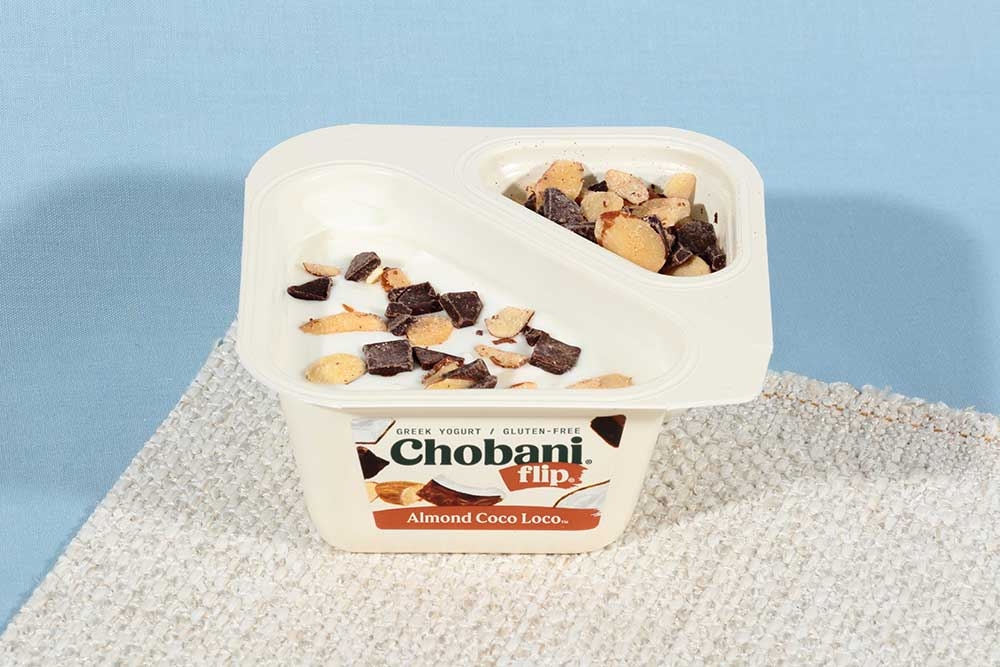 Chobani Flip Almond Coco Loco Low Fat Greek Yogurt, 4.5 Ounce -- 12 per case
