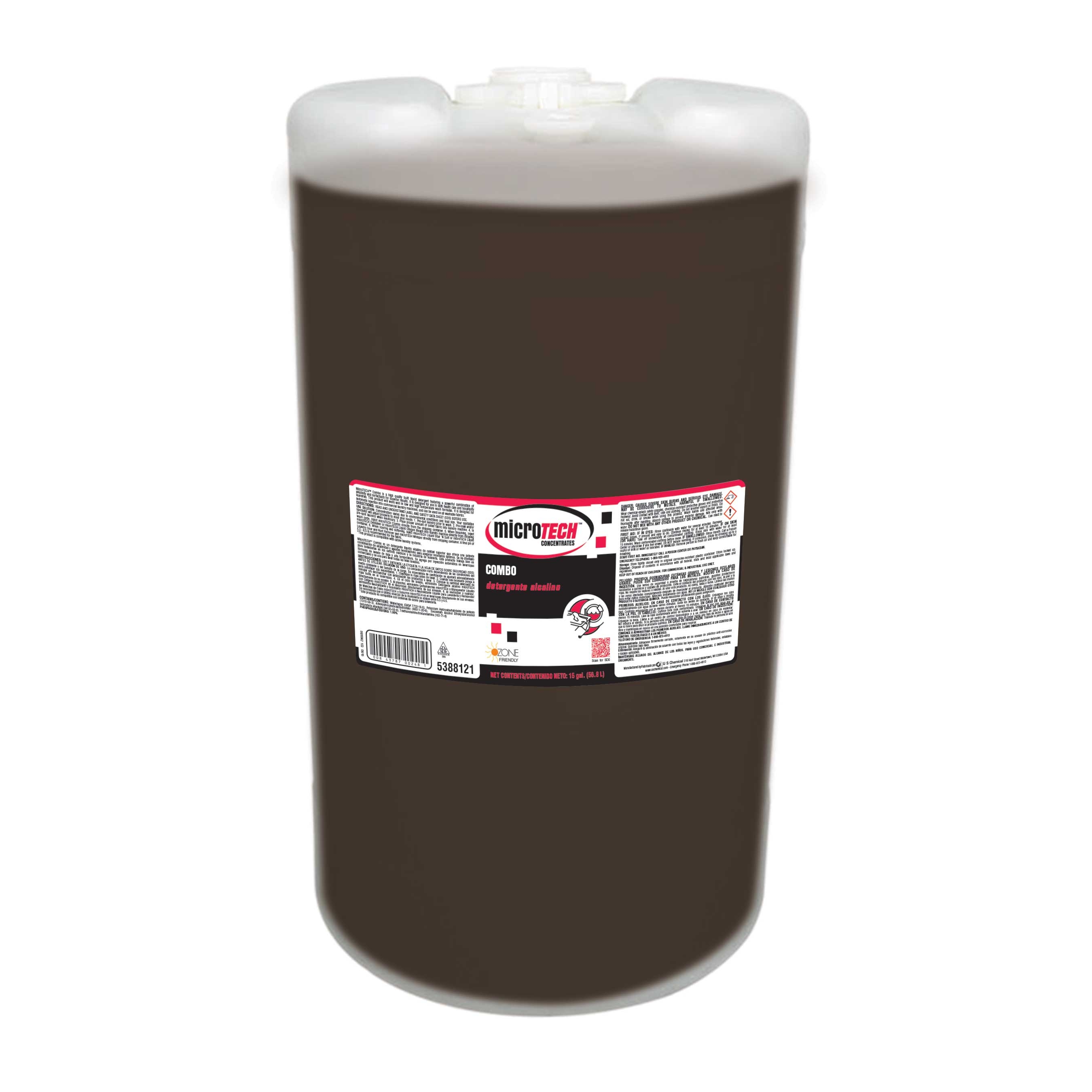 US Chemical MicroTech Combo - Liquid Detergent, 15 Gallon.