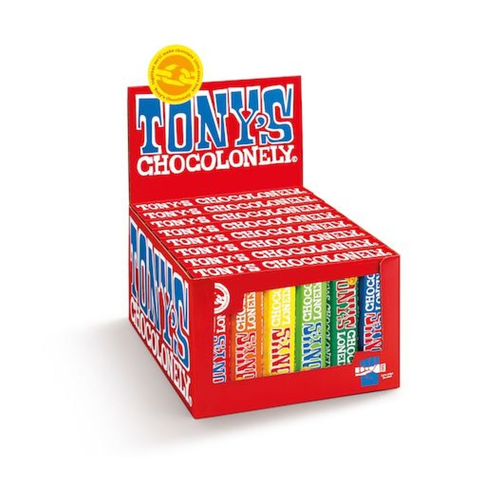 Tonys Chocolonely Rainbow Chocolate - Tasting Pack, 10.2 Ounce -- 8 per case