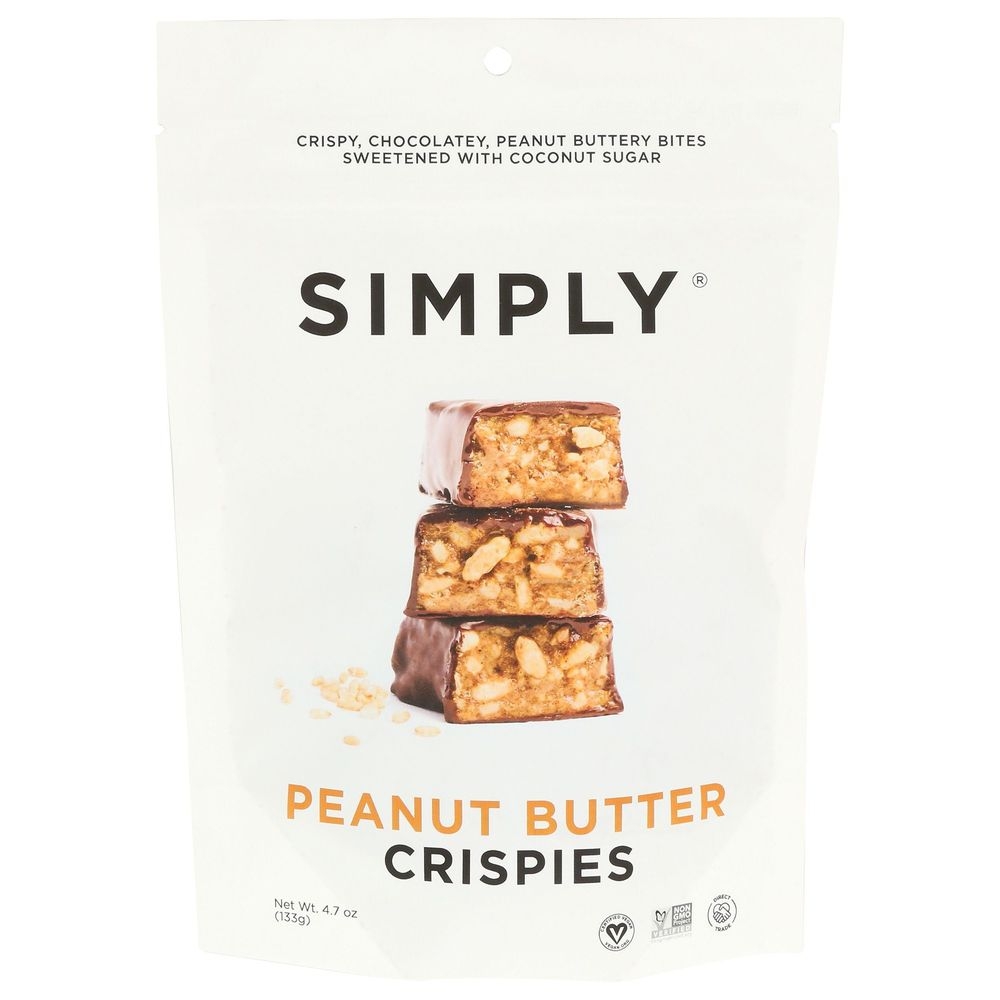 Simply Peanut Butter Crispies, 4.7 Ounce -- 6 per case