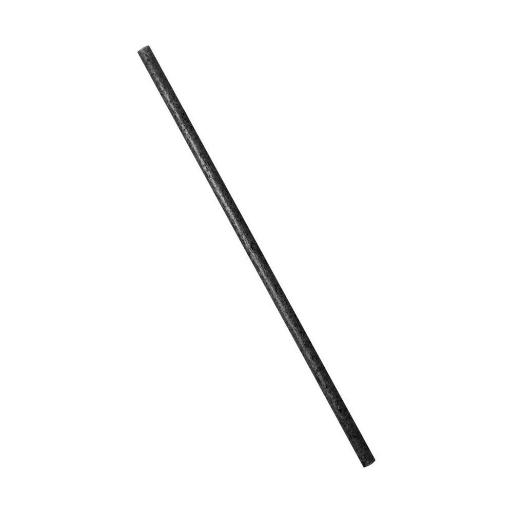 Mister Agave Standard Black Agave Unwrapped Straw, 8.25 inch -- 2000 per case