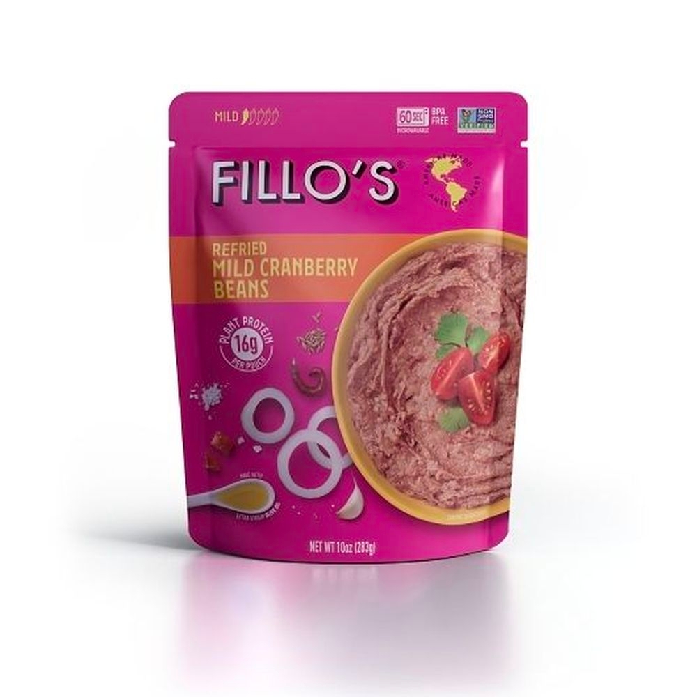 Fillos Refried Cranberry Beans, 10 Ounce -- 6 per case
