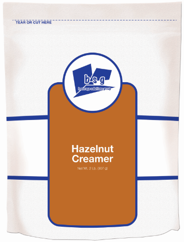 Beverage Solutions Hazelnut Powdered Creamer, 2 Pound -- 6 per case