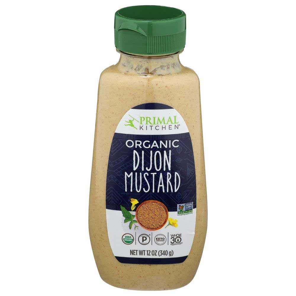 Primal Kitchen Organic Dijon Mustard, 12 Ounce -- 6 per case