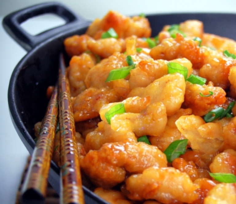 Green Dragon Whole Grain Battered Tangerine Chicken Nugget, 7.15 Pound -- 6 per case.