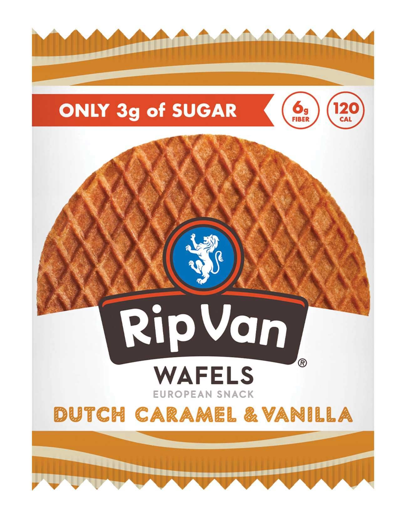 Rip Van Singles Low Sugar Dutch Caramel and Vanilla Wafel, 1.16 Ounce -- 48 per case
