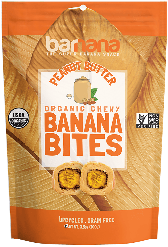 Barnana Peanut Butter Banana Bites, 3.5 Ounce -- 12 per case.