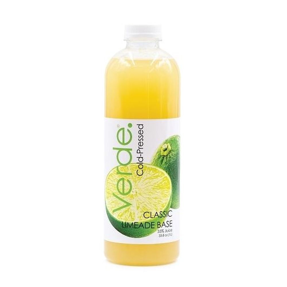 Verde 55 Percent Cold Pressed Limeade Base Juice, 33.8 Ounce -- 6 per case