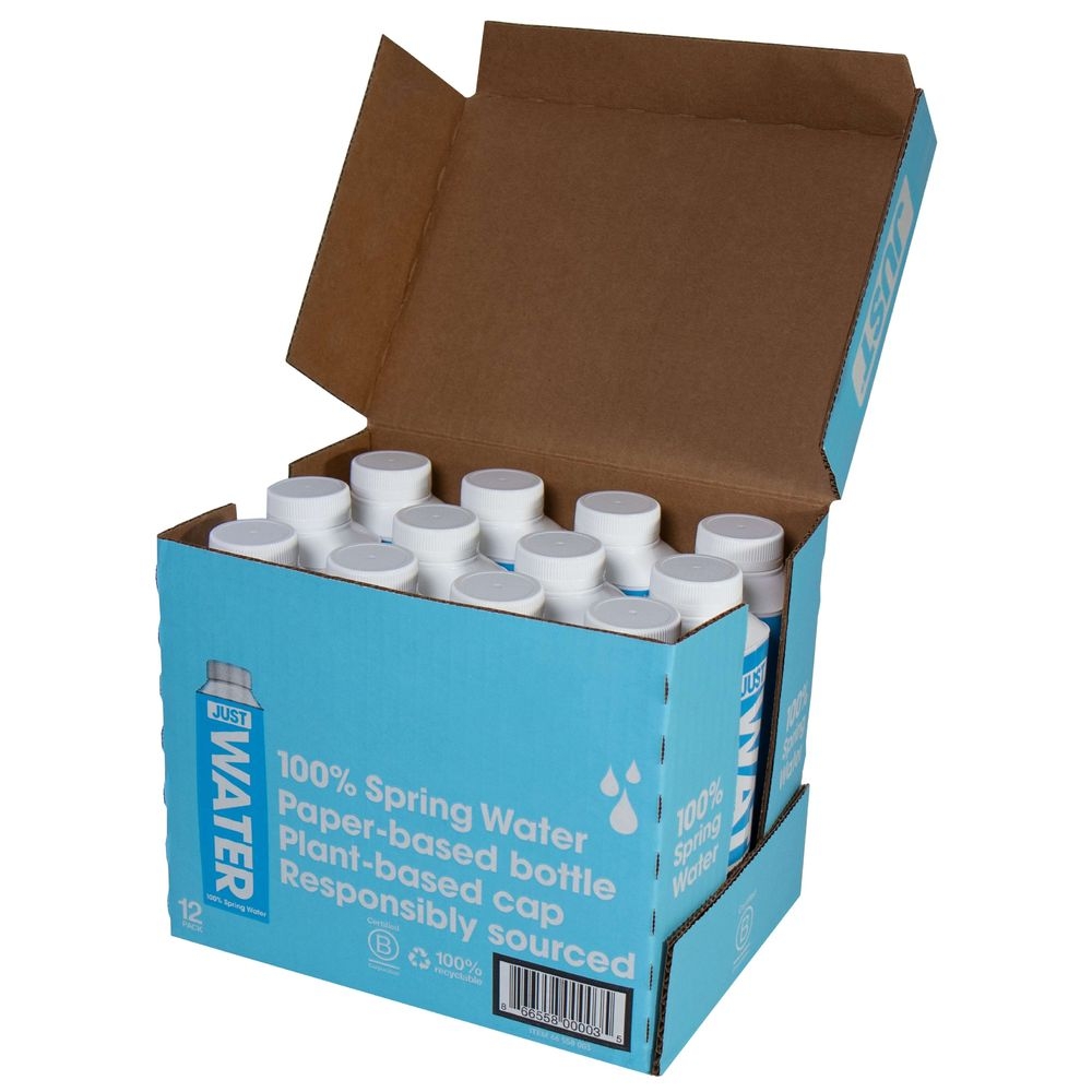 Just Water Natural Alkaline Spring Water, 16.9 Fluid Ounce -- 12 per case