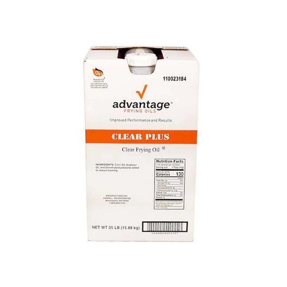Advantage Clear Plus Clear Frying Oil, 35 Pound