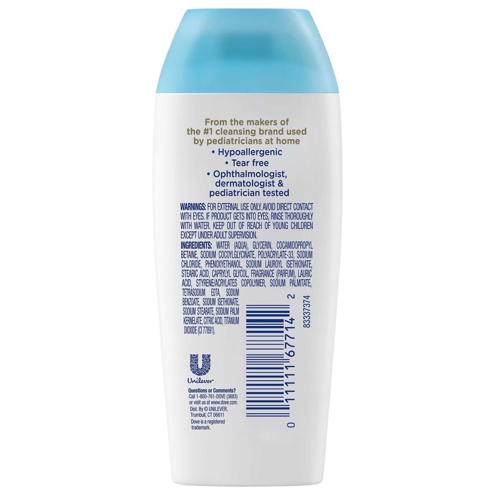 Baby Dove Tip to Toe Rich Moisture Body Wash, 1.8 Ounce -- 48 per case