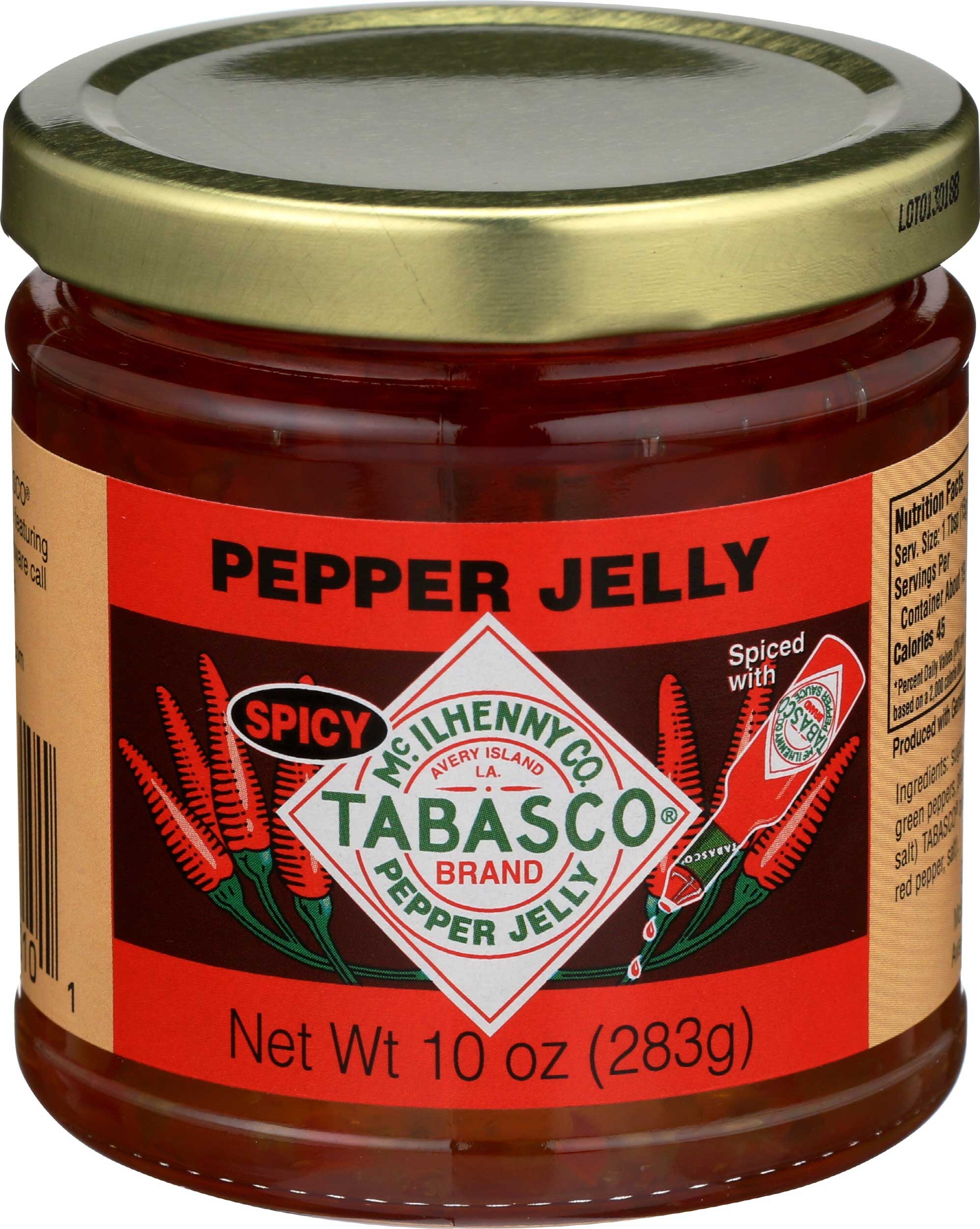 Tabasco Spicy Pepper Jelly, 10 Ounce -- 6 per case