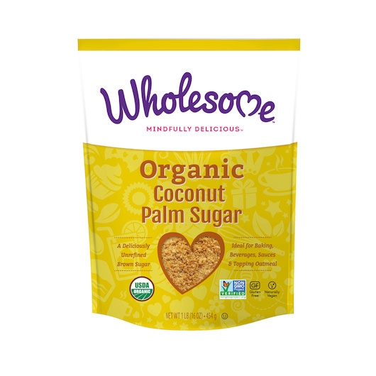 Wholesome Sweeteners Organic Coconut Palm Sugar, 1 Pound -- 6 per case