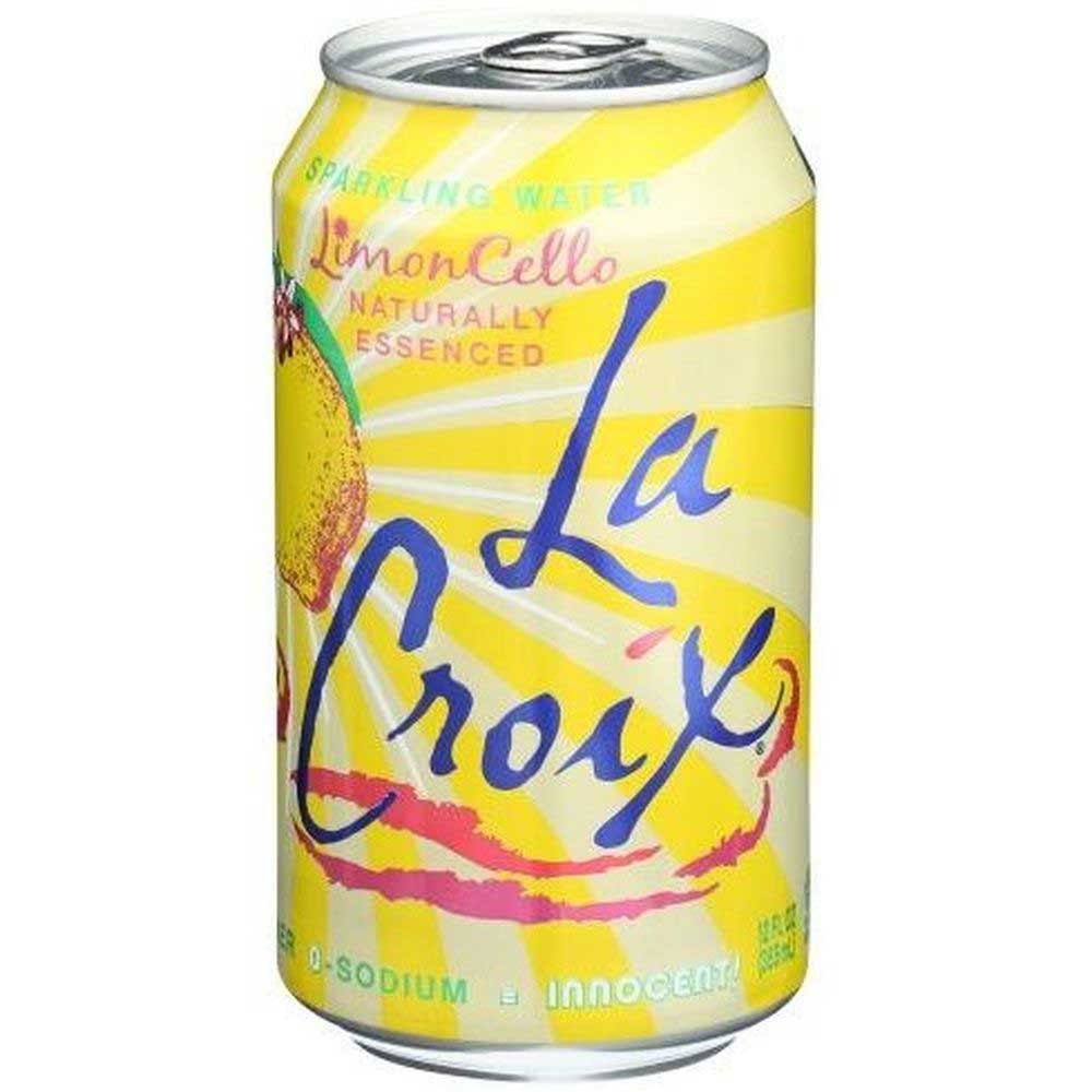 LaCroix Limoncello Sparkling Water, 12 Fluid Ounce - 8 count per pack -- 3 packs per case