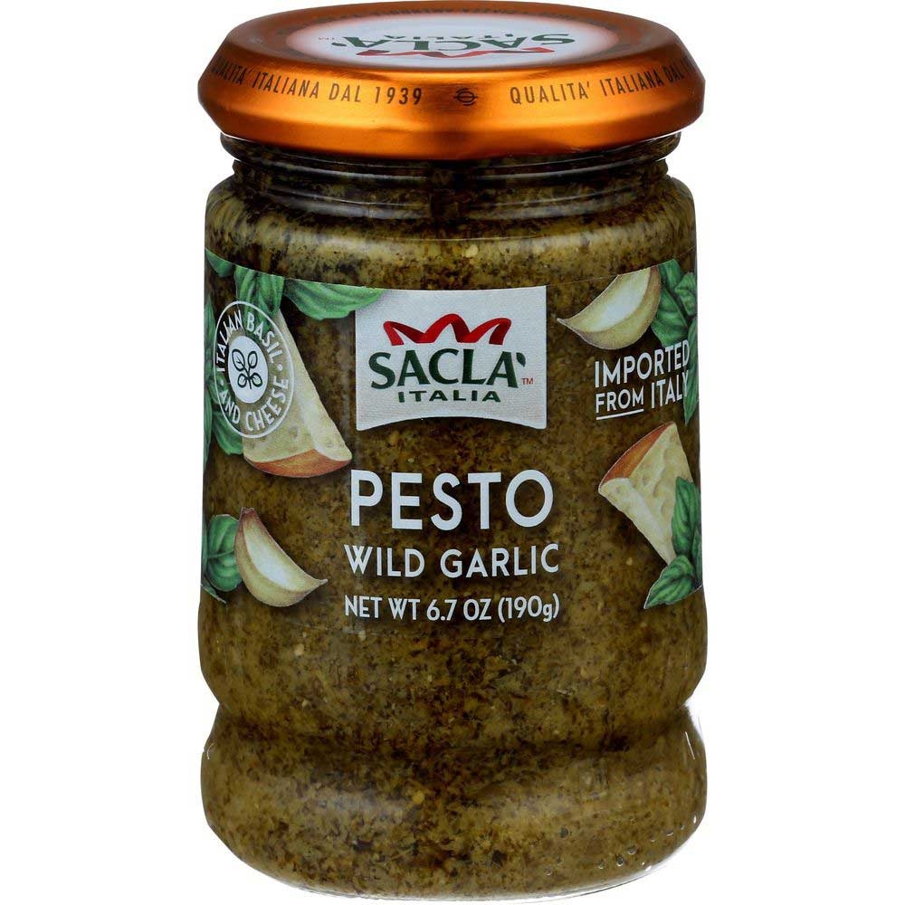 Sacla Wild Garlic Pesto, 6.7 Ounce -- 6 per case