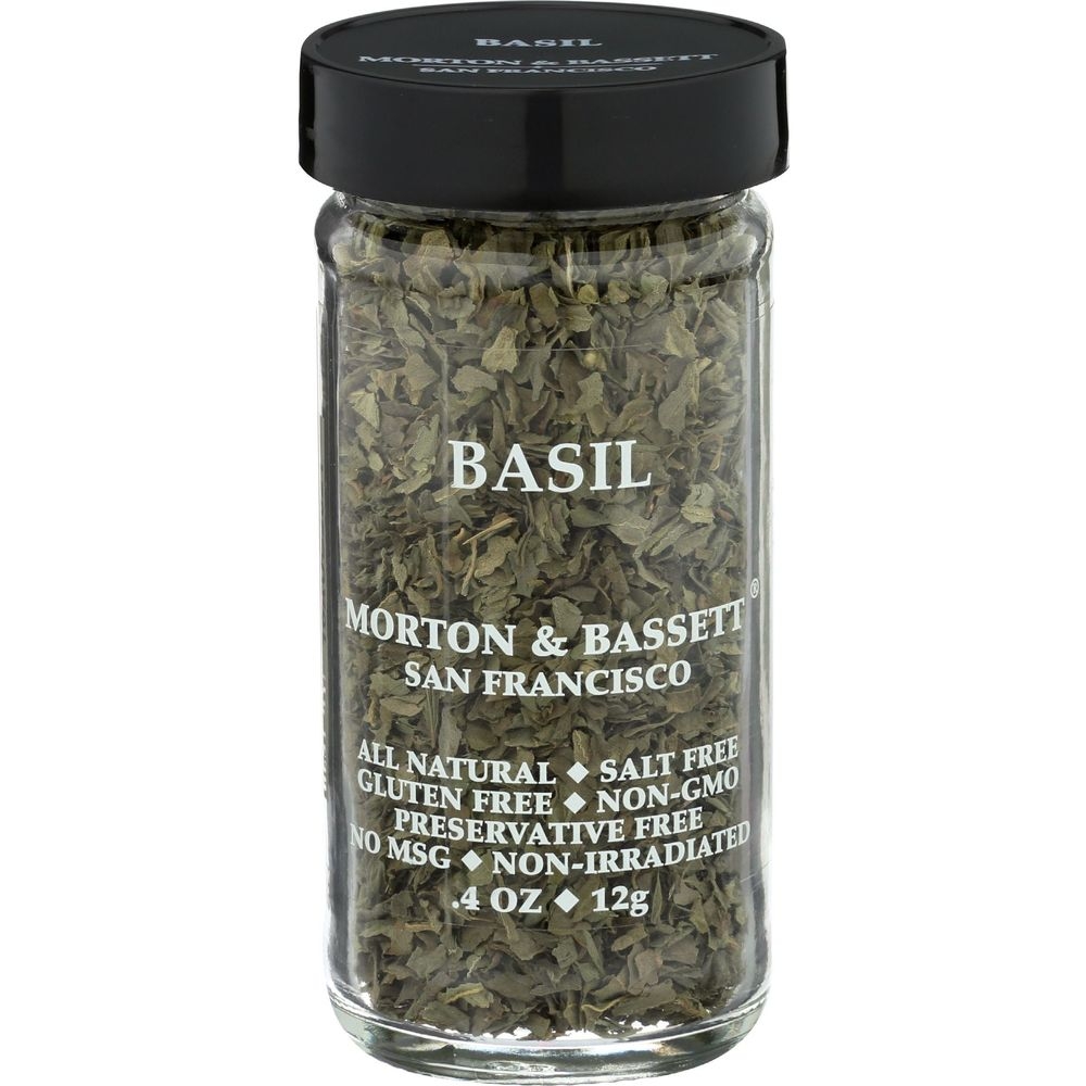 Morton and Bassett Basil, 0.4 Ounce -- 3 per case