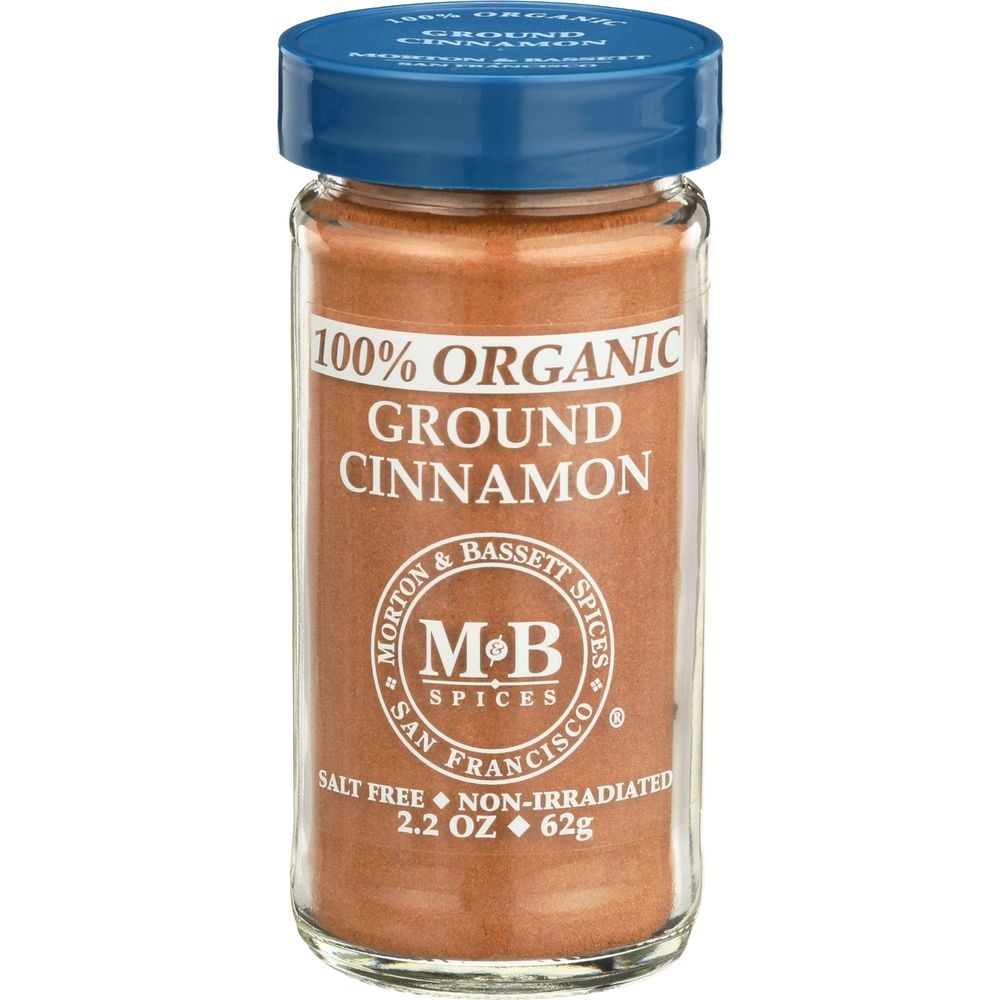 Morton and Bassett Organic Cinnamon Ground, 2.3 Ounce -- 3 per case