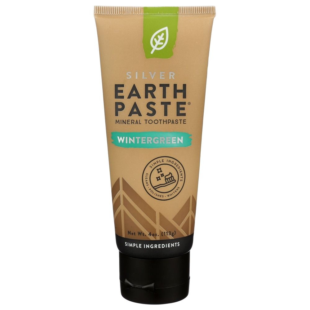 Redmond Earthpaste Wintergreen Toothpaste, 4 Ounce