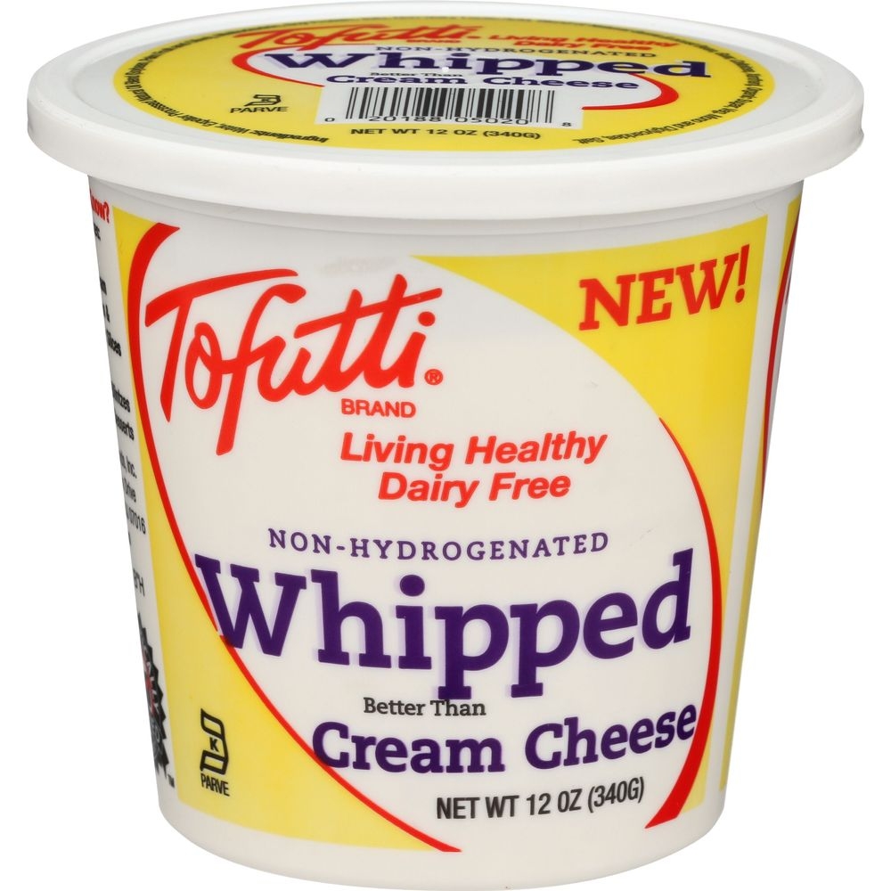Tofutti Non Hydrogenated Whipped Better Than Cream Cheese, 12 Ounce -- 12 per case