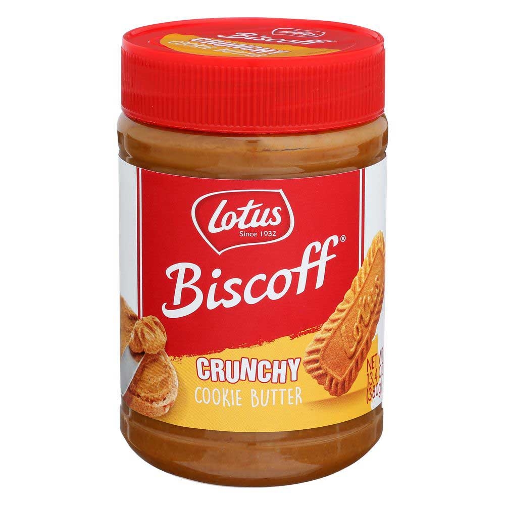 Biscoff Peanut Butter Almond Crunchy Spread, 13.4 Ounce -- 8 per case.