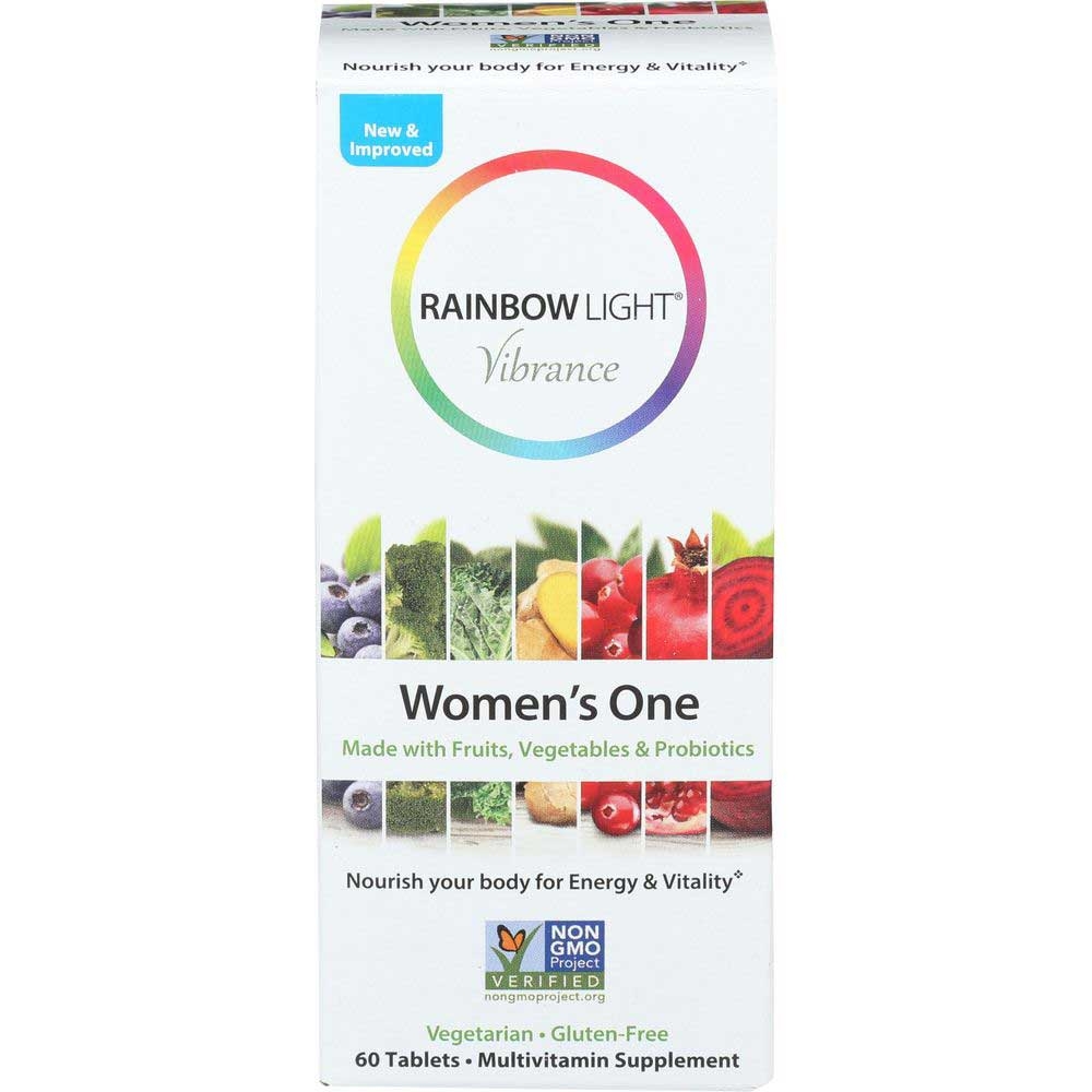 Rainbow Light Vibrance Womens One Multivitamin Tablet - 60 count per pack