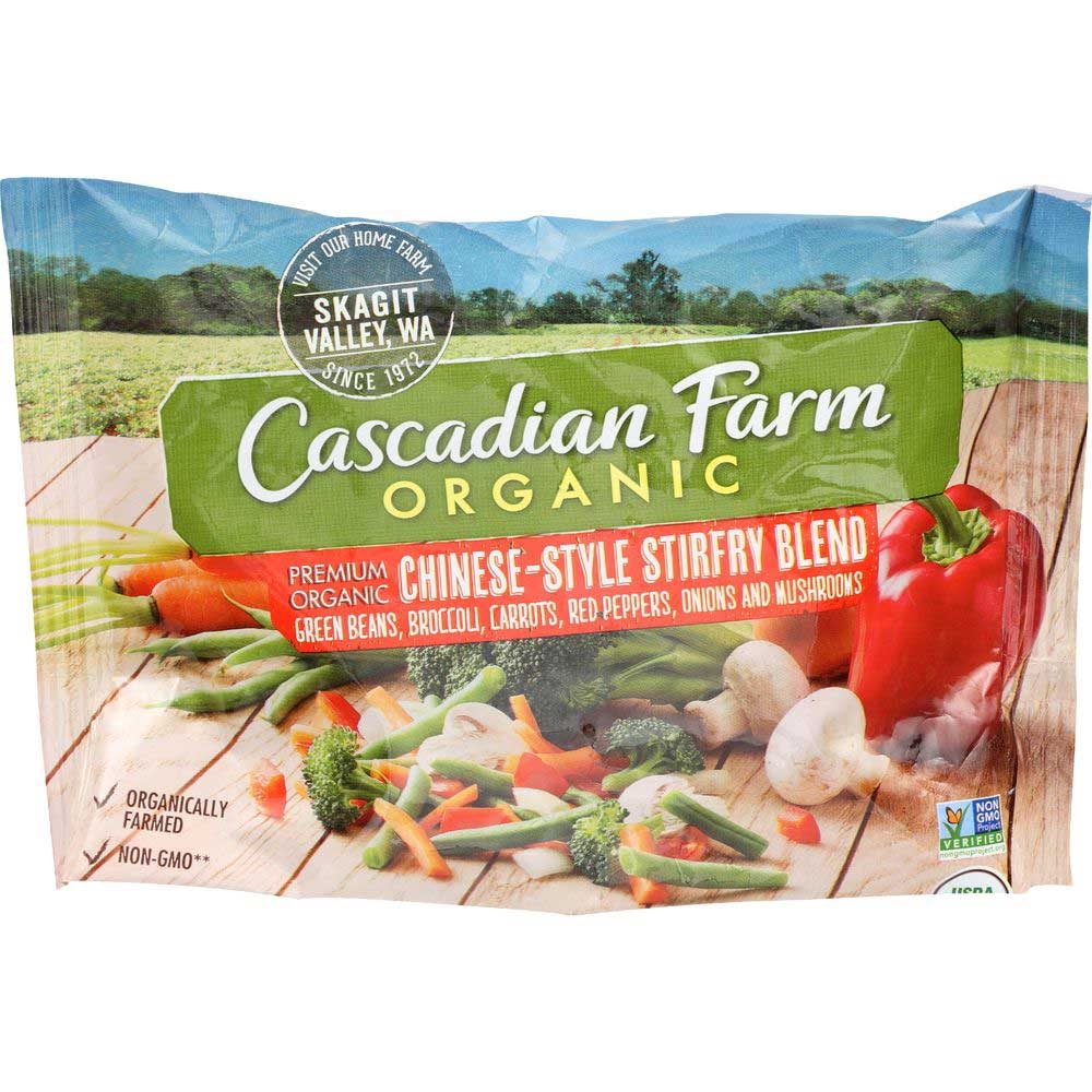 Cascadian Farm Organic Premium Chinese-Style Stir fry Blend Vegetable, 10 Ounce -- 12 per case.