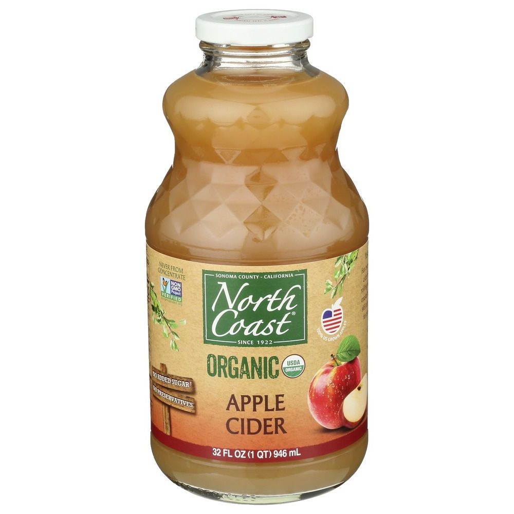 North Coast Organic Apple Cider, 32 Fluid Ounce -- 6 per case