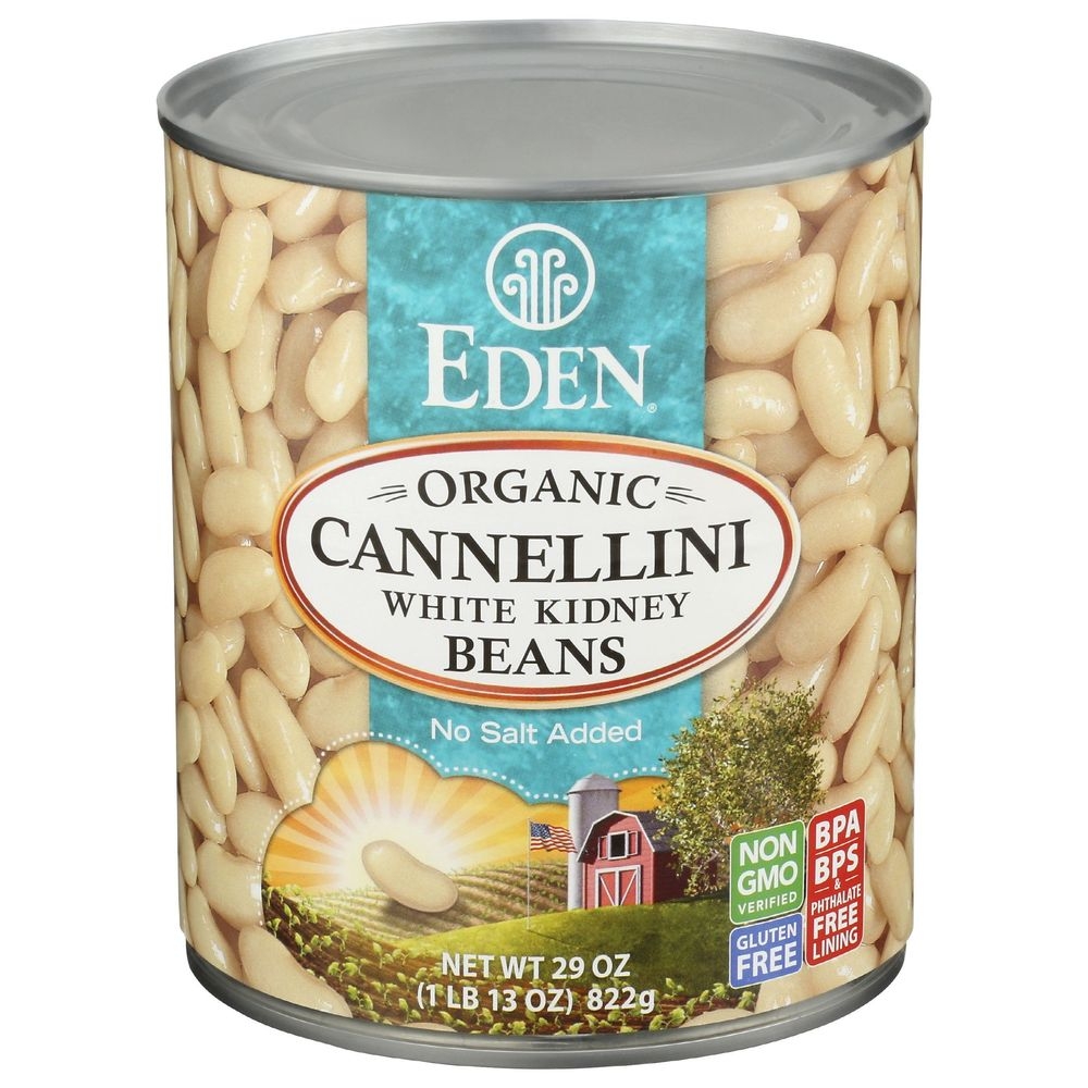Eden Organic Cannellini White Kidney Beans, 29 Ounce -- 12 per case