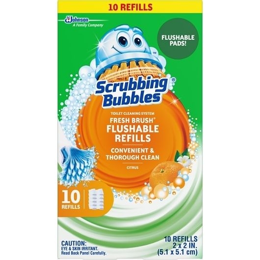 Scrubbing Bubbles Fresh Brush Flushable Refill -- 120 per case.