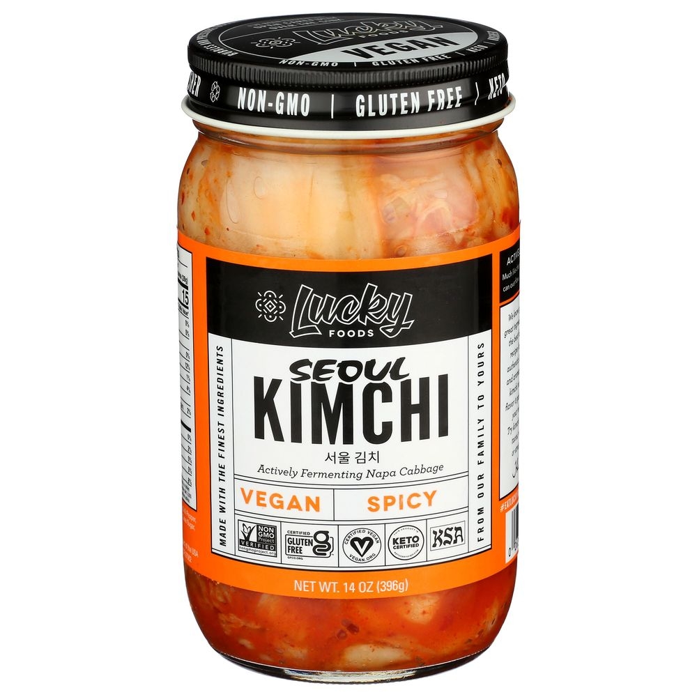 Seoul Vegan Spicy Kimchi, 14 Ounce -- 6 per case