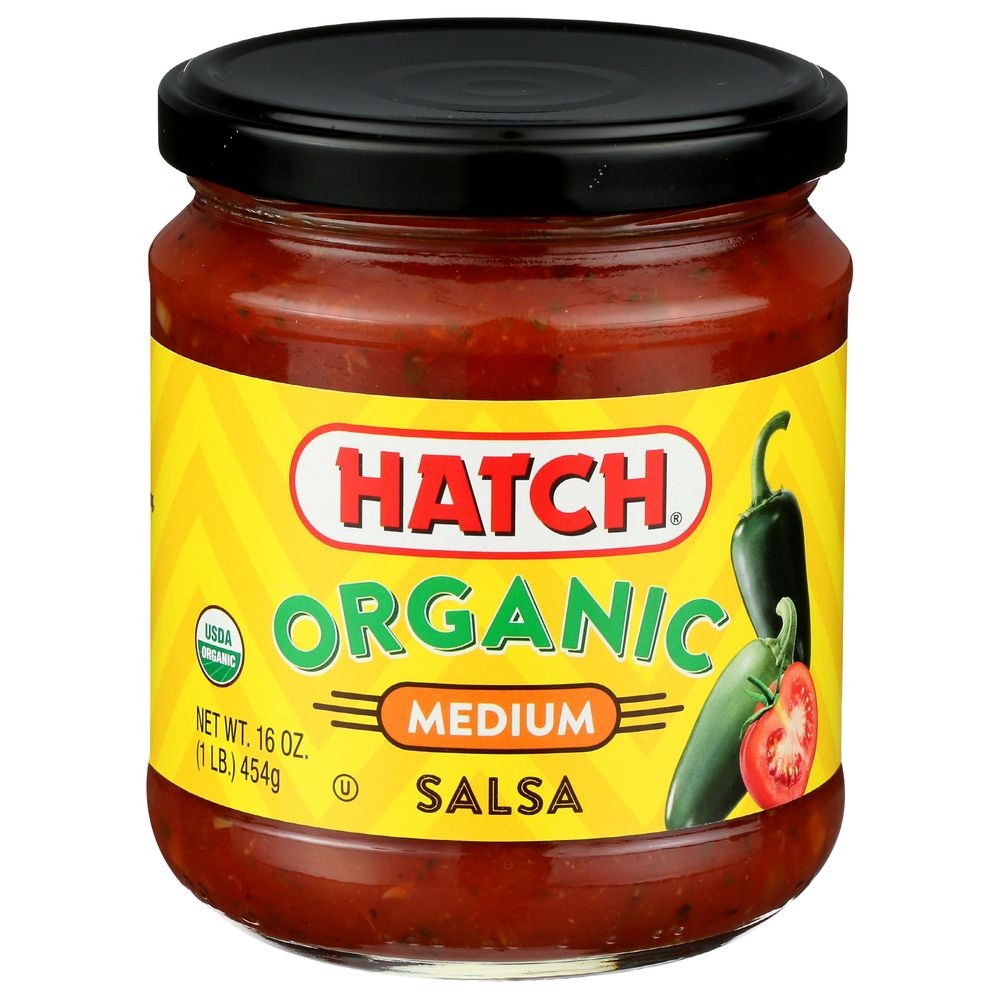 Hatch Medium Salsa, 16 Ounce -- 8 per case