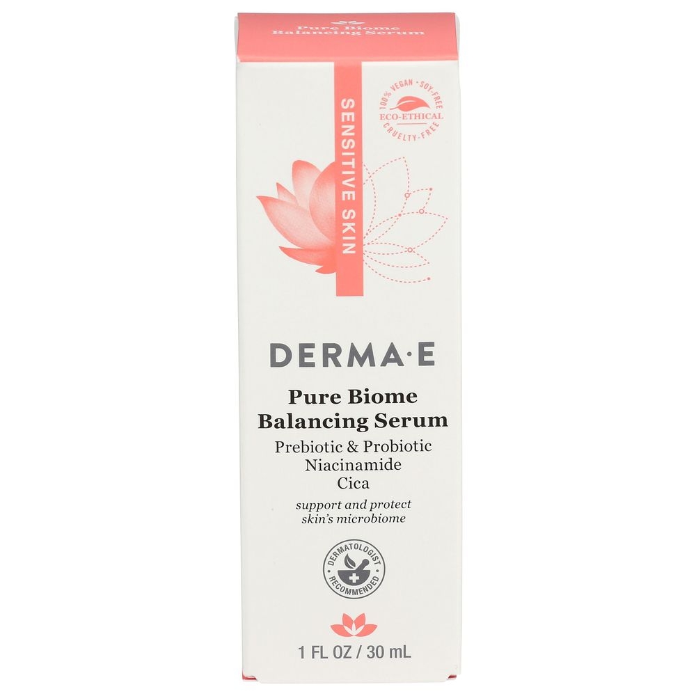 Derma E Pure Biome Balancing Serum, 1 Fluid Ounce