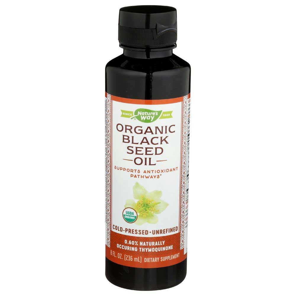 Natures Way Organic Black Seed Oil, 8 Fluid Ounce