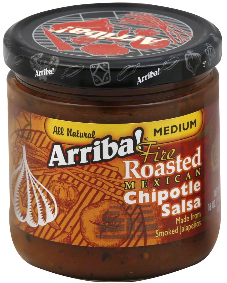 Arriba Medium Chipotle Salsa, 16 Ounce -- 6 per case
