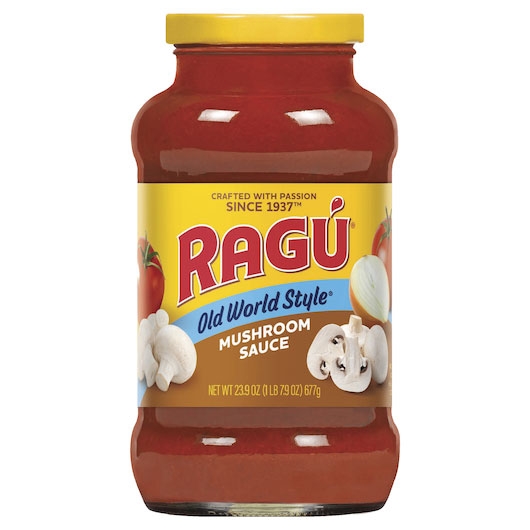 Ragu Old World Mushroom Pasta Sauce, 23.9 Ounce -- 12 per case.